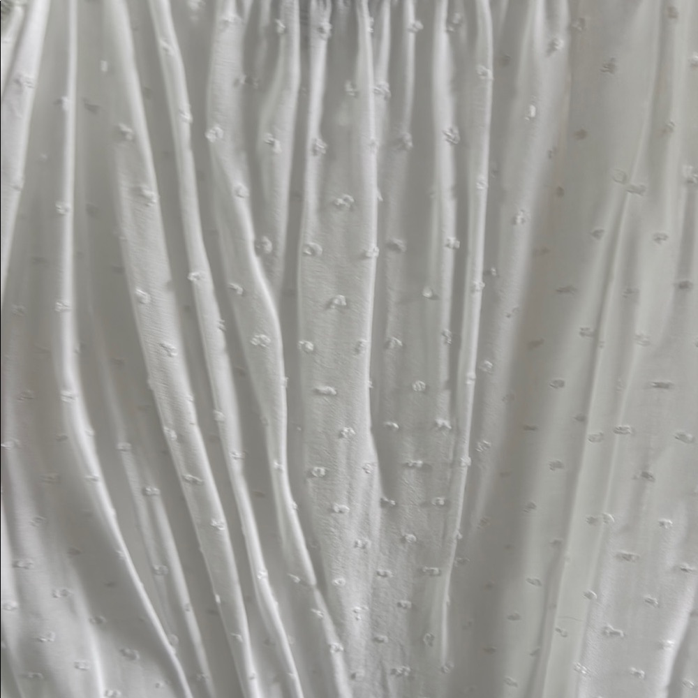Express White Relaxed Ruffled Camisole - Picture 4 of 11